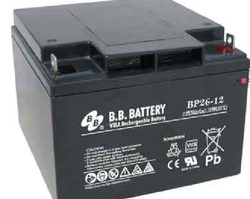 原装BB蓄电池BP2612价格UPS EPS专用12V26AH监控门禁消防逆变器
