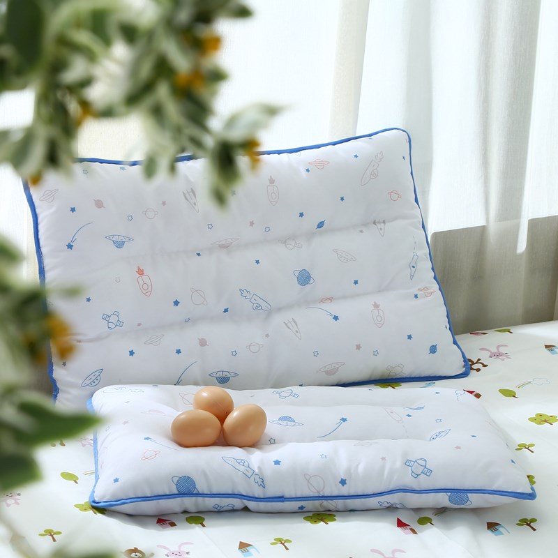 迎鹤宝贝儿童枕头星球枕芯3-6岁幼儿园小学生护颈枕