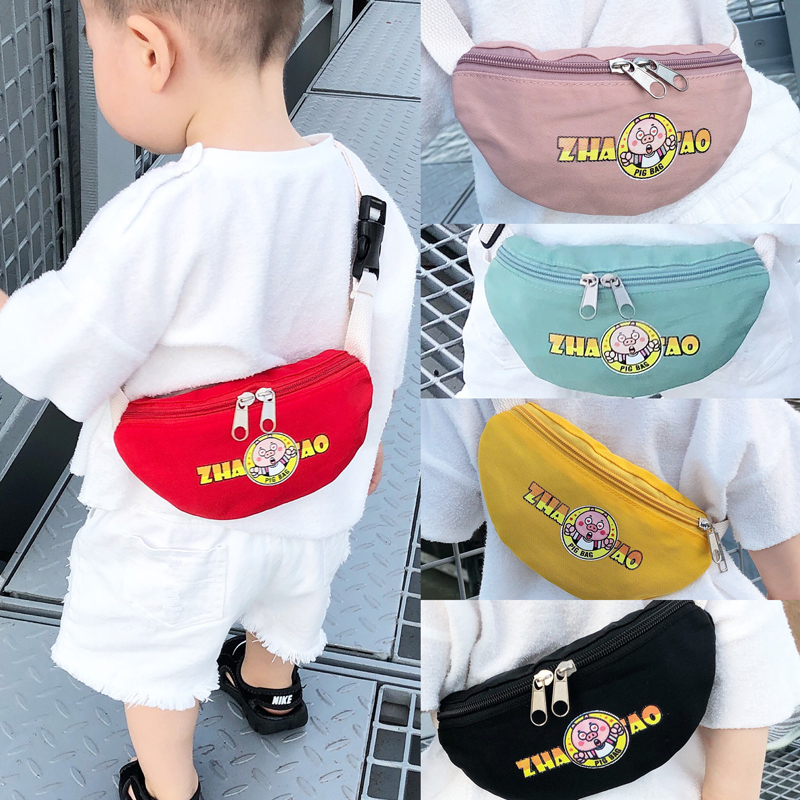 韩版儿童小腰包迷你斜挎包卡通男童女童潮包可爱背包时尚宝宝包包