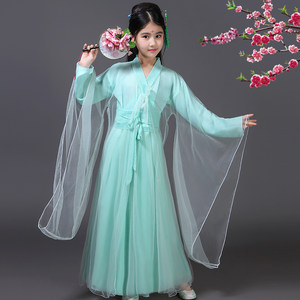 儿童古代服装女图片