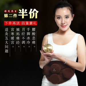 艾灸盒纯铜随身灸家用宫寒妇科全身祛湿家庭式温灸仪器艾灸罐无烟艾灸盒