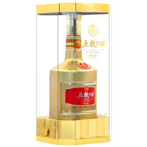 五粮液股份公司五粮ptvip藏品 52度浓香型白酒大瓶装1.5l三斤装