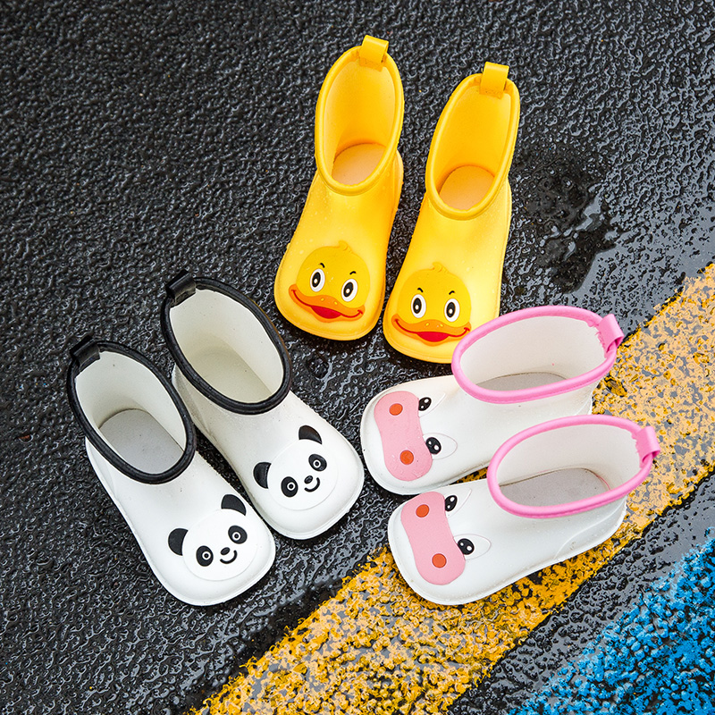 儿童雨衣雨鞋套装男童1-3岁宝宝雨靴女5小童小孩水鞋幼儿防滑水靴