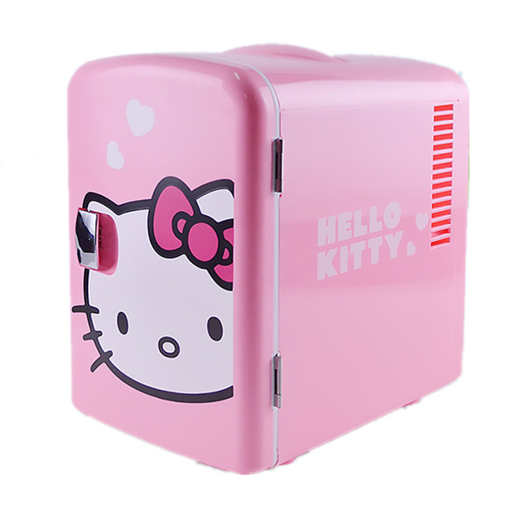 Hello Kitty4L车载冰箱迷你小冰箱车家两用冷藏箱 广告促销礼品