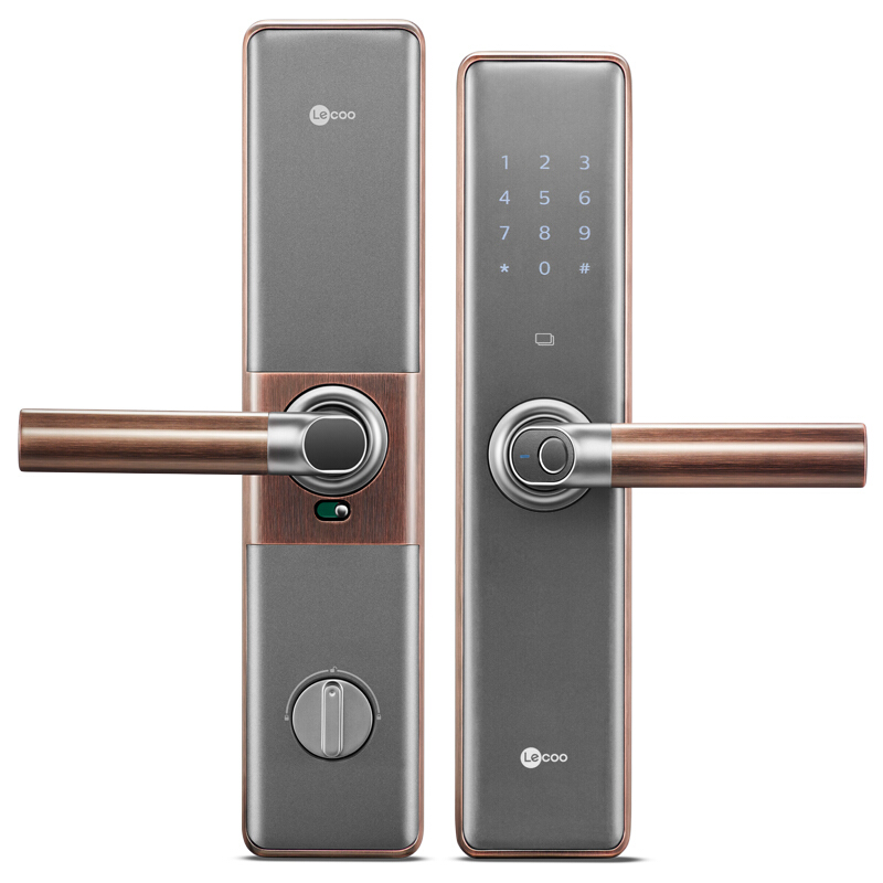 联想Lecoo R1 指纹锁智能锁门锁电子密码锁无线蓝牙磁卡家用防盗