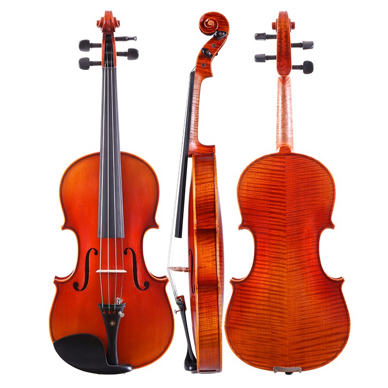 青歌QV205 全手工小提琴  成人儿童考级晋级演奏手提琴 可考十级