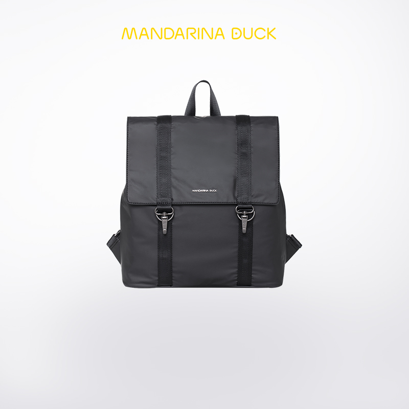 Mandarina Duck/意大利鸳鸯青春校园男士新款时尚旅行双肩背包