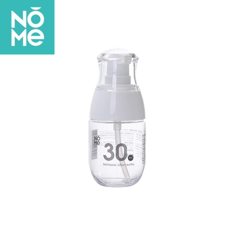 NOME/诺米家居 乳液分装瓶按压式便携旅行分装瓶补水空瓶子30ML