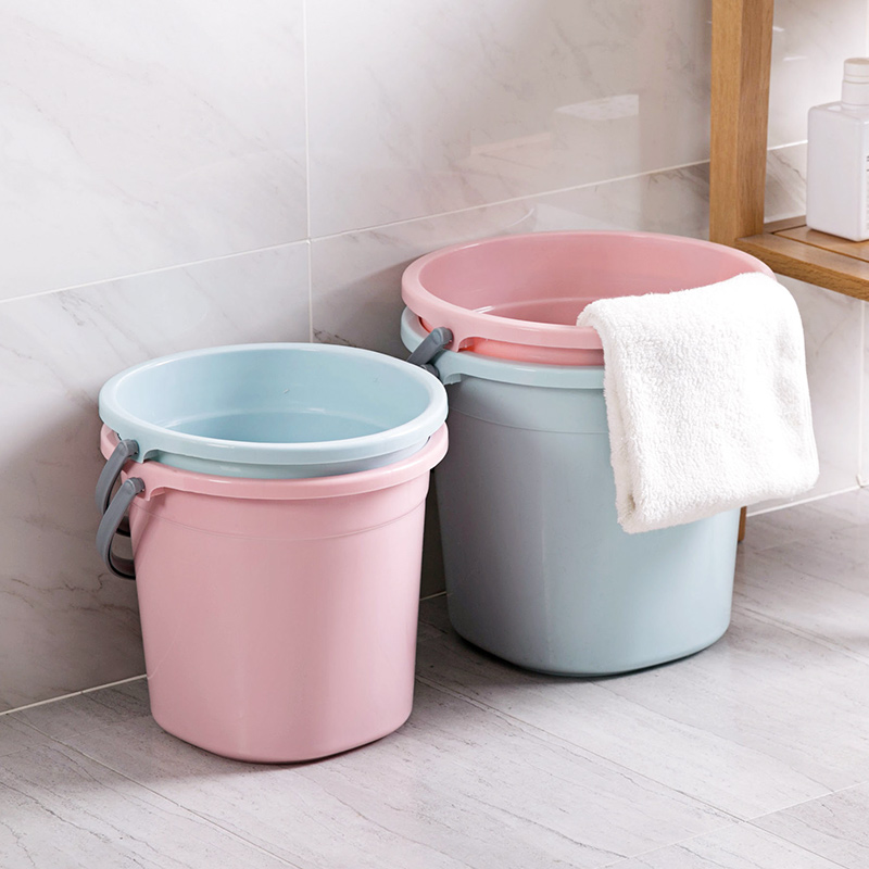 椭方形塑料手提水桶家用大号桶 加厚洗拖把桶塑料桶洗衣桶
