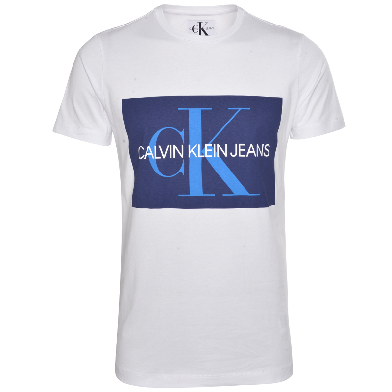 Calvin Klein Jeans短袖T恤 男士春夏CK男装印花休闲宽松T恤97403