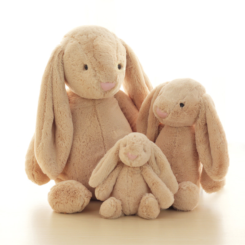 兔子毛绒玩具邦尼垂耳兔小布娃娃公仔玩偶女可爱萌超软睡觉抱女孩
