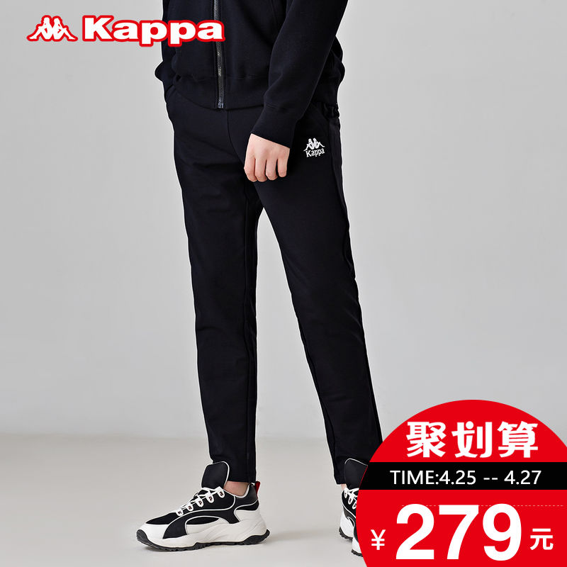 KAPPA卡帕 方标男款运动长裤休闲裤卫裤小脚裤2019新款|K0912AK02