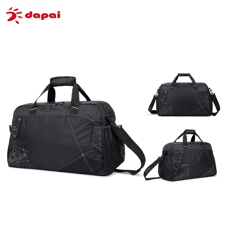 达派斜挎运动包健身包男士单肩背包旅行袋大容量旅游行李包手提包