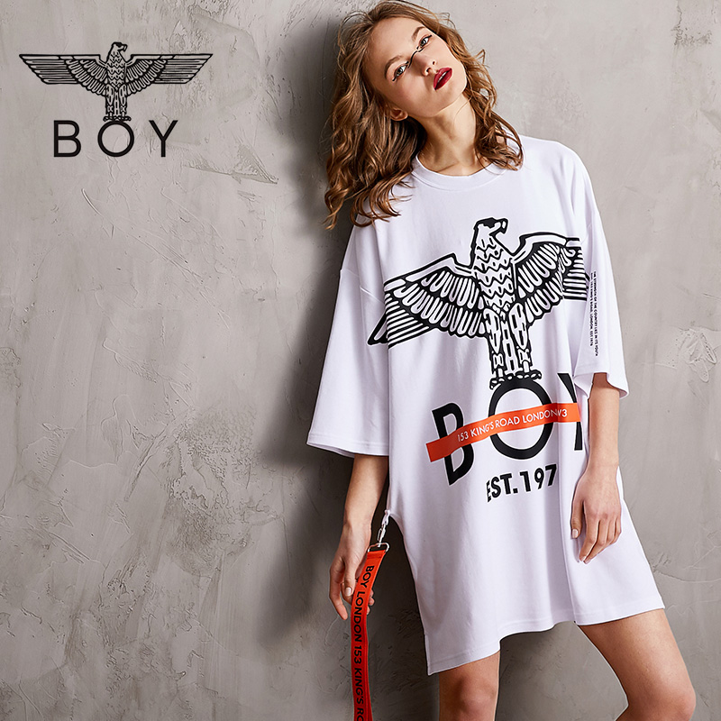 BOY LONDON短袖女款2019春季时尚新品潮流情侣款T恤B191NC501201