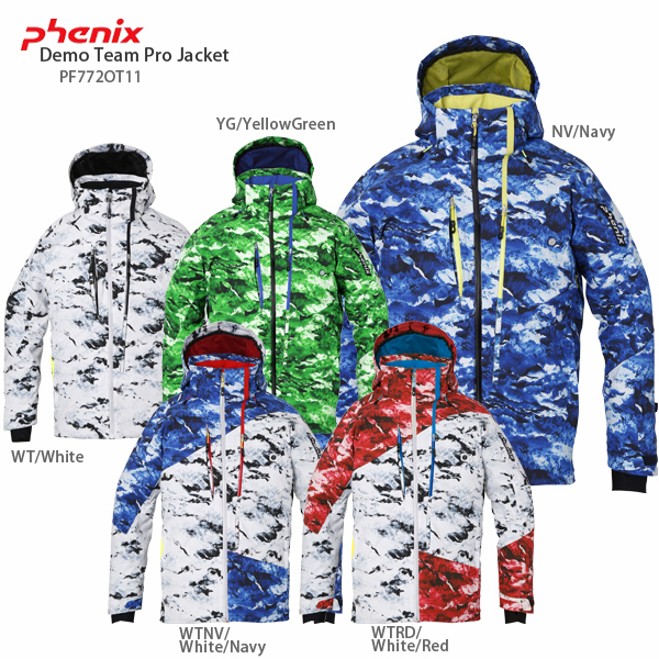 日本代购 PHENIX菲尼克斯 男单板雪服双板滑雪上衣PF772OT11