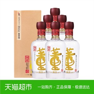 董酒54度500ml畅享版6瓶箱装白酒纯粮酿造董香型官方正品年货 span