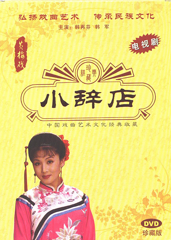 黄梅戏电视剧【小辞店】盒装dvd 韩再芬 韩军 主演