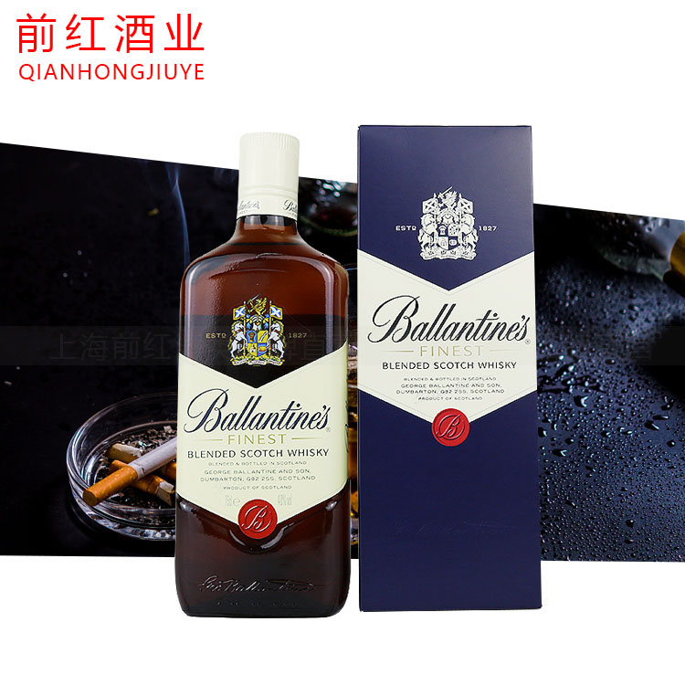 英国原装进口Ballantine's百龄坛特醇调配型威士忌750ml正品洋酒