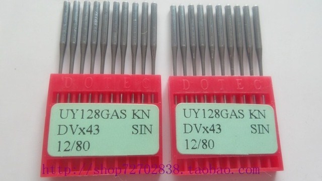 多特牌机针工业缝纫机机针 UY128GAS KN机针 机针 一小盒10包价格
