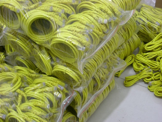 50条包邮1米/2米/3米原装华为中兴贝尔成品机制路由器光纤猫网线