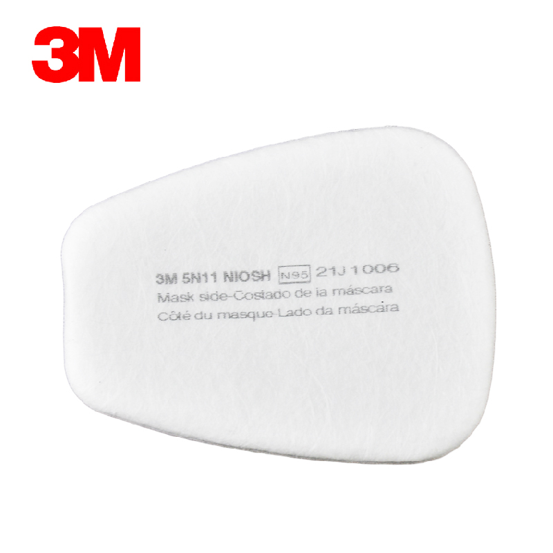 正品3M5N11过滤片防毒棉防尘面具配件3M6200使用 单片价格