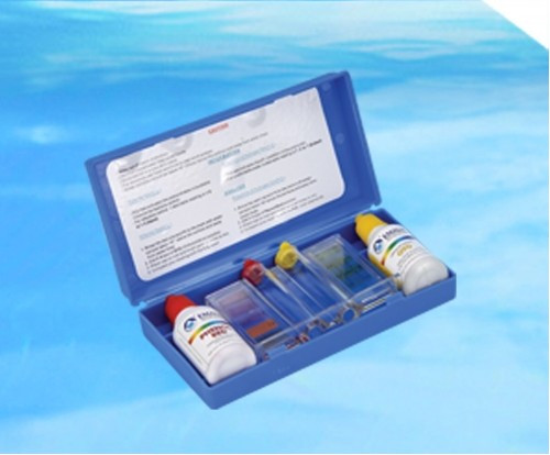 包邮 游泳池专用验水器 验水盒 检测游泳池酸碱度PH与OTO余氯值
