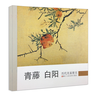 青藤白阳 徐渭陈淳精品花卉书画集/中国名画家国画花鸟山水画作品全集