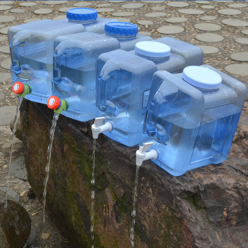 自驾游储水桶PC户外带龙头矿泉水桶纯净水桶车载食品级塑料饮水桶