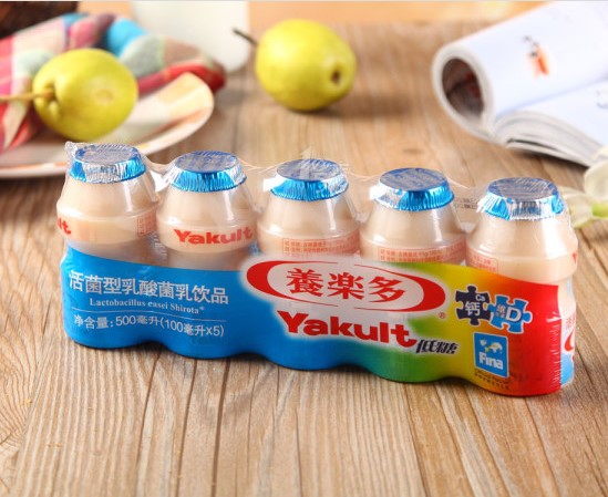 养乐多低糖酸奶活菌型乳酸菌饮品100ml*20瓶 益力多4排yakult包邮
