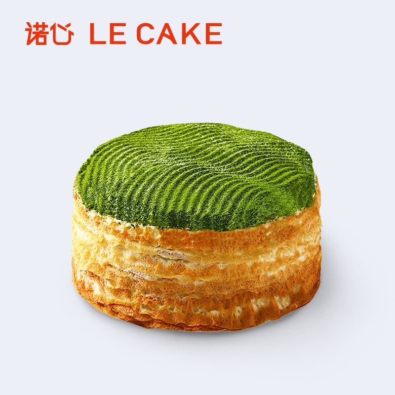诺心 LECAKE 抹茶千层蛋糕日式下午茶甜品西点生日同城配送上海