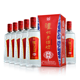 泸州老窖泸州老酒坊52度浓香型白酒幸福久500ml*6瓶 婚宴喜酒整箱