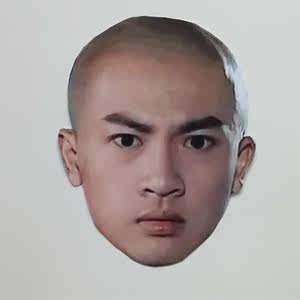 纸质面具人脸图片