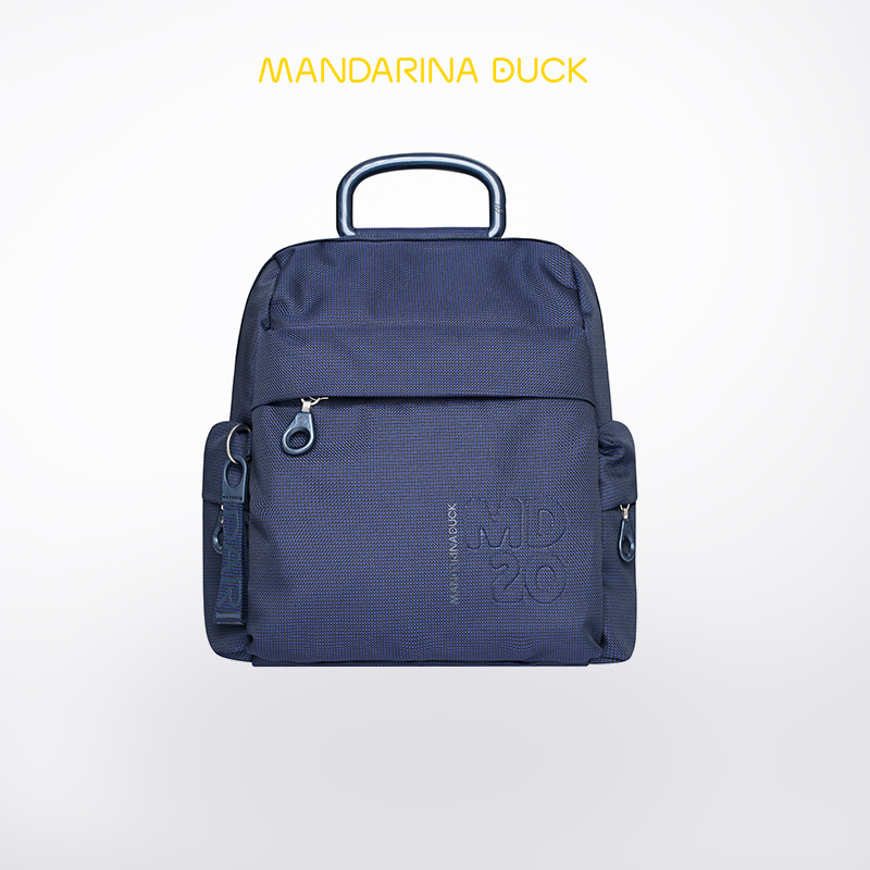 Mandarina duck意大利鸳鸯时尚休闲双肩旅行包耐磨容量大