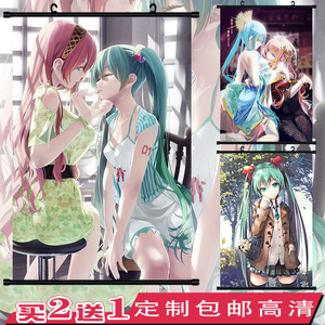 miku 动漫 span class=h>周边 /span>挂画海报二次元壁纸歌姬公主殿下