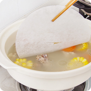 24片装 厨房煲汤吸油膜 食品吸油棉食物吸油纸过滤油纸厨房用品