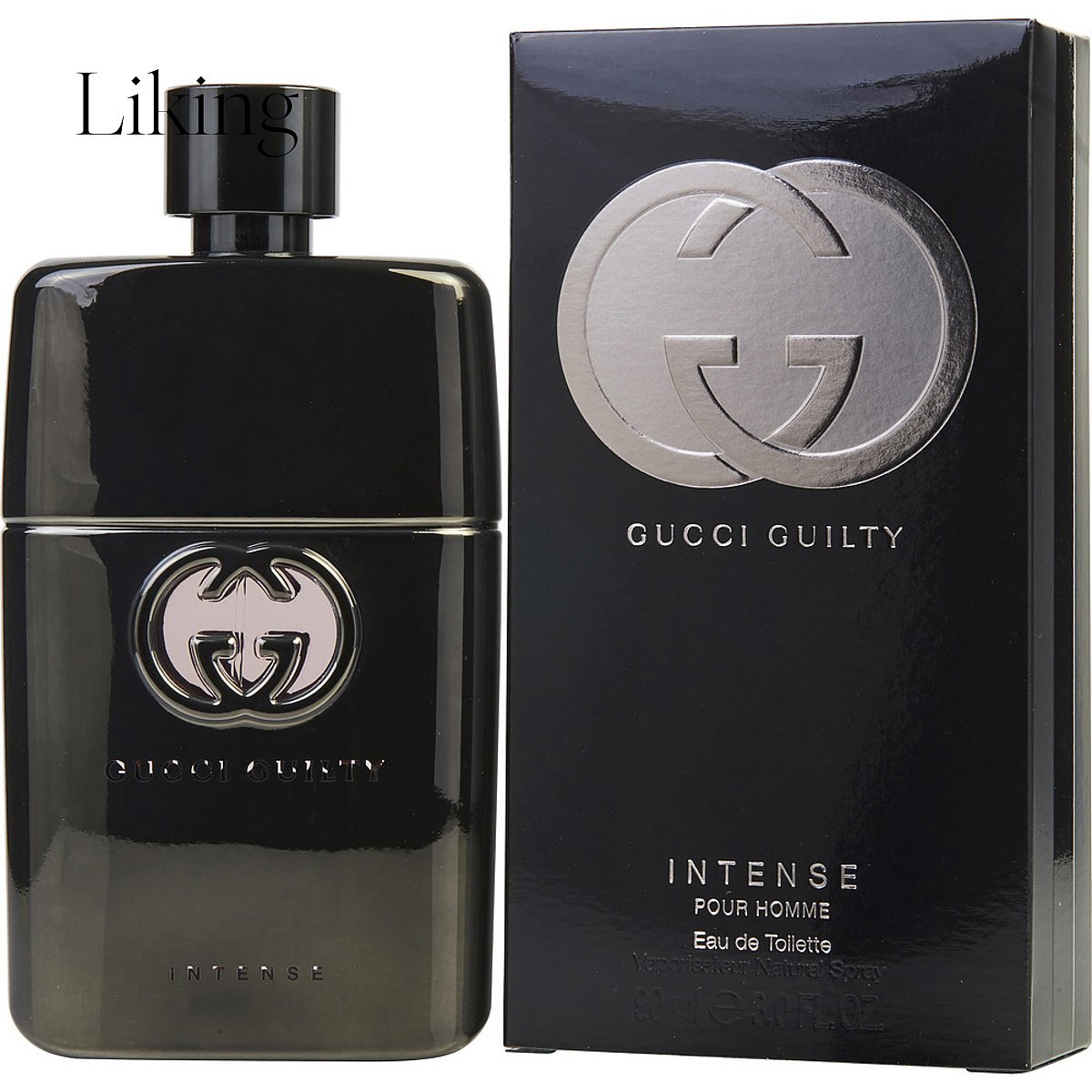 gucci 古驰 guilty intense罪爱燃情 男士淡香水edt 90ml