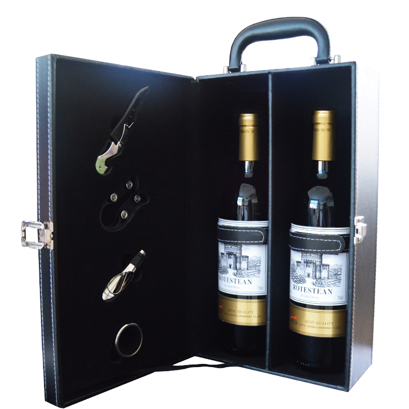 【扫码价588】赤霞珠干红葡萄酒双支红酒送礼盒 2支装正品