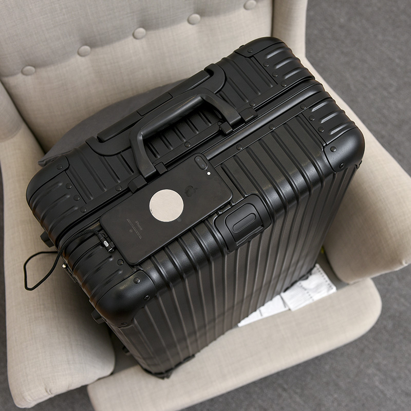 全金属铝镁合金拉杆箱万向轮女网红行李箱20 26 29寸商务旅行箱硬