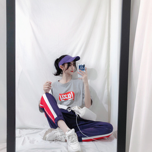 女生酷酷的衣服帅气嘻哈纯棉短袖 span class=h></p></a>t恤 /span>女学生2018