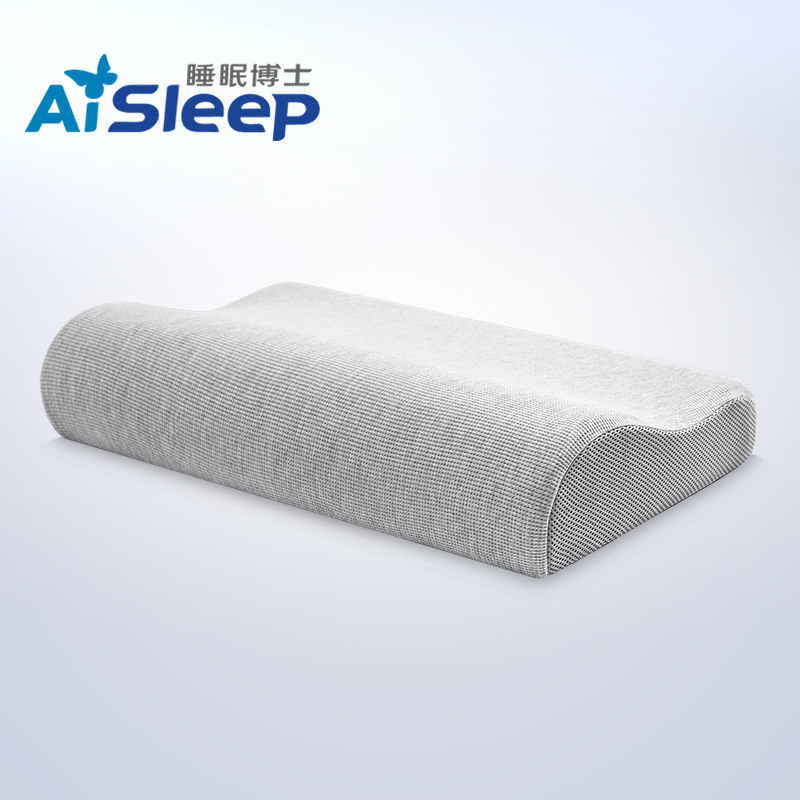 睡眠博士 颈椎保健枕 零压力慢回弹太空记忆棉枕头 偏硬枕芯