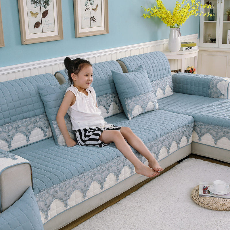 四季沙发垫通用布艺防滑沙发套罩简约现代沙发套全包萬能坐垫欧式