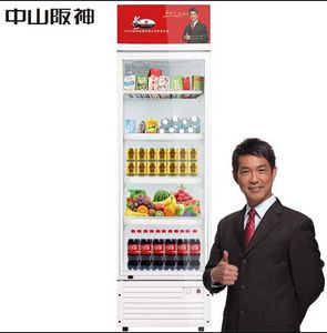 中山阪神lc-253饮料柜253升立式单门商用展示柜 啤酒柜冷藏柜 ￥ 1