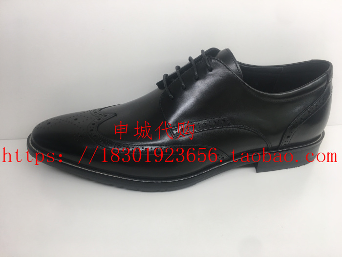 Le Saunda莱尔斯丹男鞋 国内代购2018秋款商务正装男皮鞋9TM51105