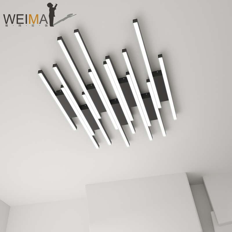 维玛 客厅大气家用灯北欧创意个性灯具铁艺吸顶灯现代简约卧室灯