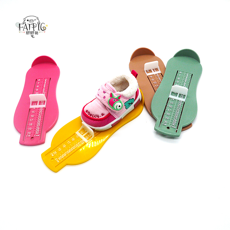儿童量脚器 婴儿宝宝量脚器鞋内长脚长测量器小孩买鞋鞋码测量尺