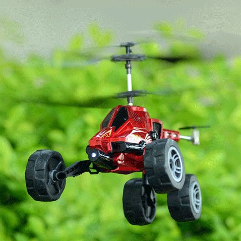 三合一陆空战斗机遥控飞机充电耐摔摇控直升飞机男孩儿童玩具模型