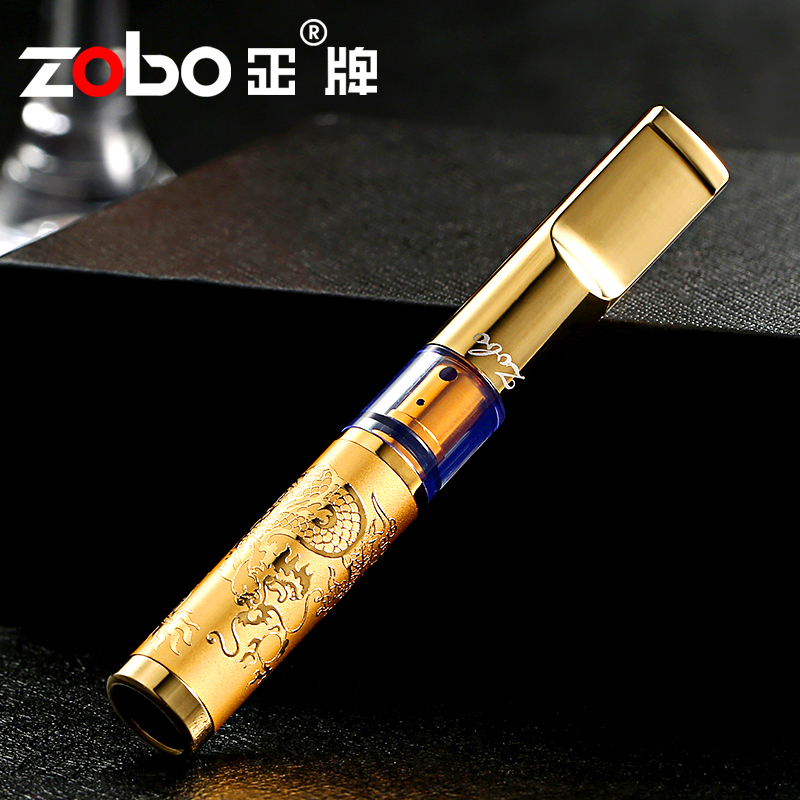 ZOBO正牌七重过滤高档黄金烟嘴过滤器循环型可清洗香菸过滤嘴戒烟