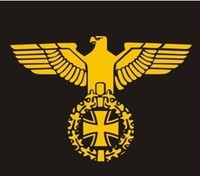 二战德军标志 鹰徽鹰章 军标 军徽 军事贴纸 反光车贴 军迷贴纸