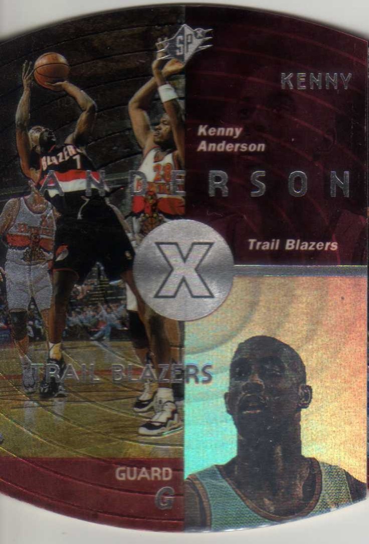 nba肯尼安德森球星卡/篮球卡n(kenny anderson)spx镭射卡