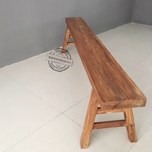 餐椅实木长凳子图片
